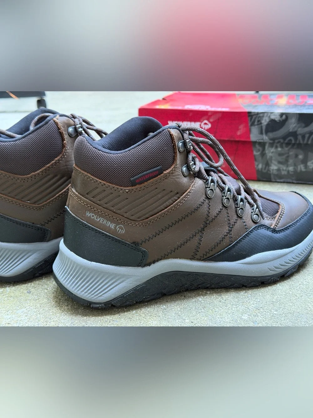 Wolverine Luton Hiking Work Boots